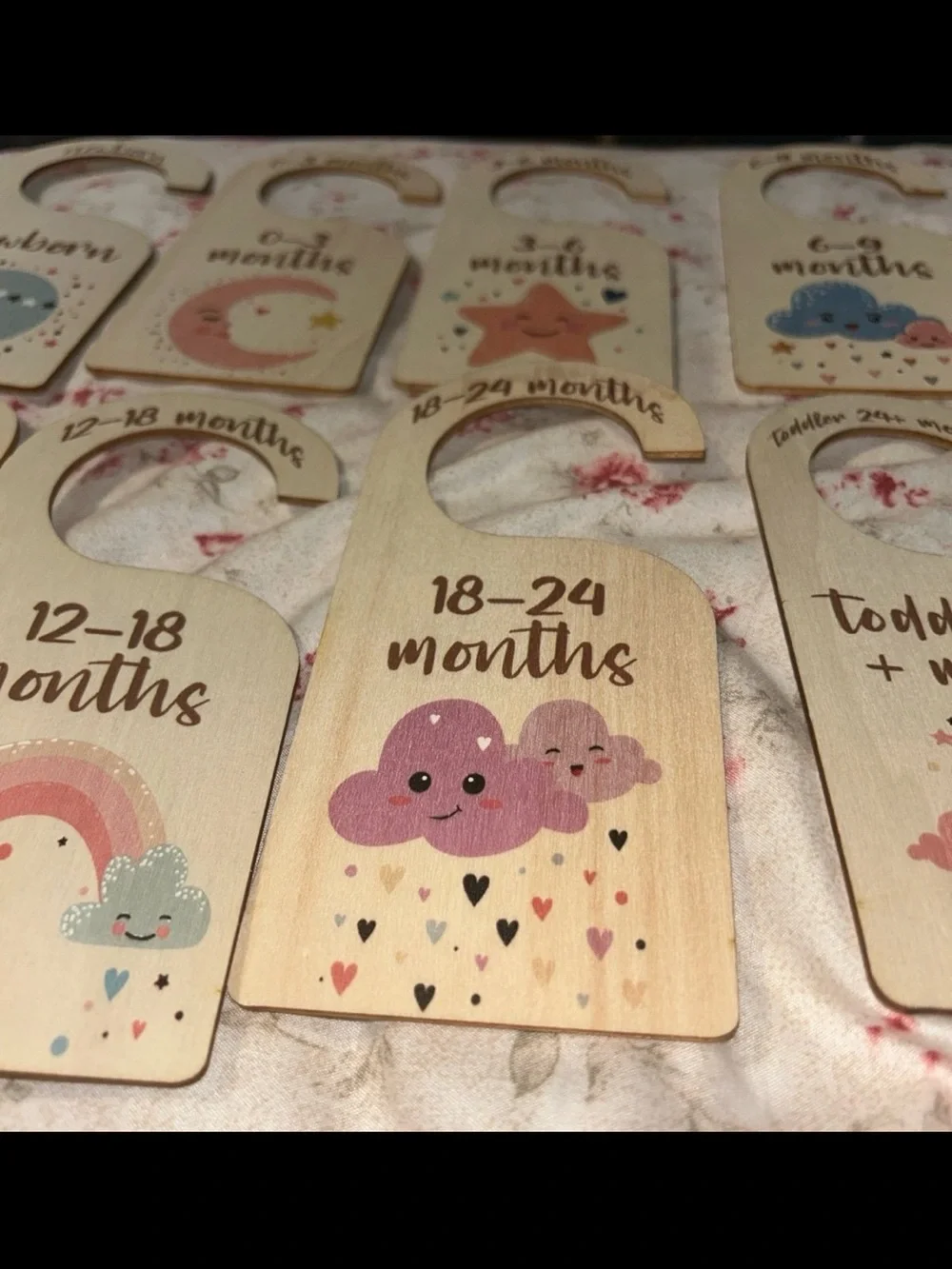 Wooden Baby Closet Dividers